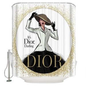 Custom made shower curtain